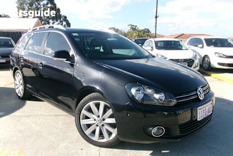 Black 2011 Volkswagen Golf Wagon 118 TSI Comfortline