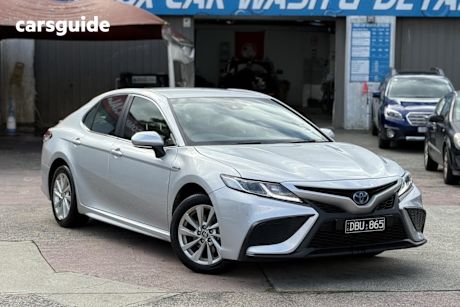 Silver 2024 Toyota Camry Sedan Ascent Sport Hybrid