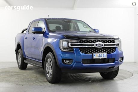 Blue 2024 Ford Ranger Double Cab Pick Up XLT 2.0 (4X4)