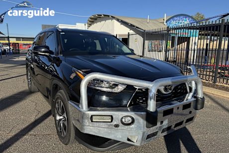 Black 2023 Toyota Kluger Wagon GXL AWD
