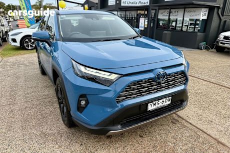 Blue 2023 Toyota RAV4 Wagon Cruiser (2WD) Hybrid