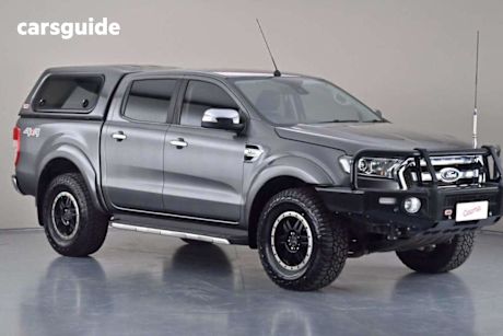 Grey 2017 Ford Ranger Dual Cab Utility XLT 3.2 (4X4)