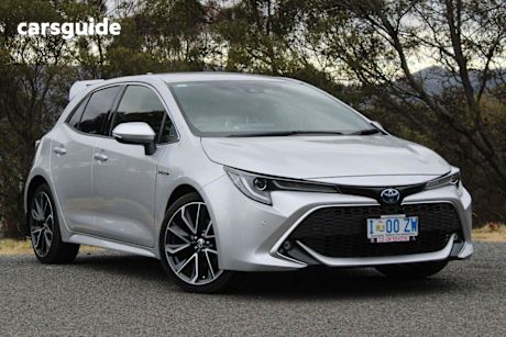 Silver 2020 Toyota Corolla Hatchback ZR Hybrid