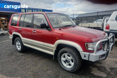 Burgundy 1999 Holden Jackaroo Wagon SE LWB (4X4)