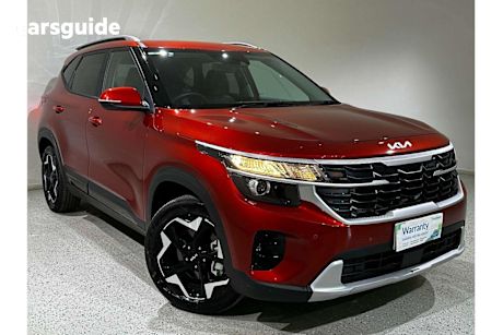 Orange 2024 Kia Seltos Wagon SPORT+ 4X4