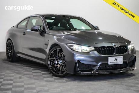 Grey 2019 BMW M4 Coupe Competition