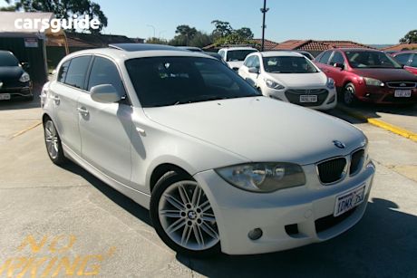 White 2010 BMW 118I Hatchback