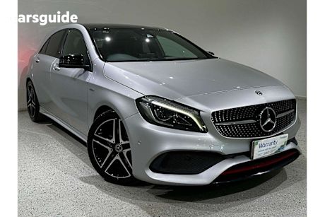 Silver 2017 Mercedes-Benz A250 Hatchback Sport 4Matic