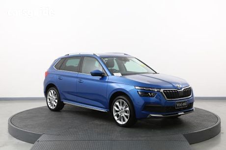 Blue 2021 Skoda Kamiq Wagon 110TSI Limited Edition