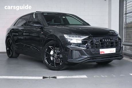 Black 2023 Audi Q8 Wagon 50 TDI Quattro S Line Mhev