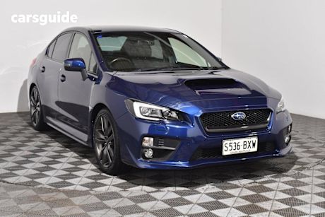 Blue 2016 Subaru WRX Sedan Premium (awd)