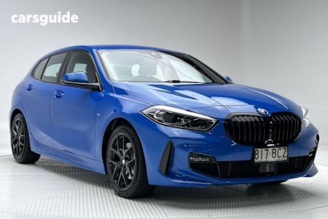 Blue 2020 BMW 118I Hatchback M Sport