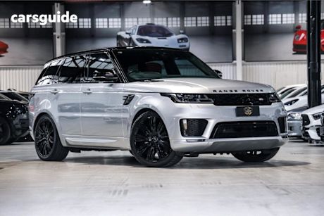 Silver 2018 Land Rover Range Rover Wagon