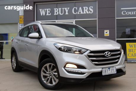 Silver 2017 Hyundai Tucson Wagon Active (fwd)