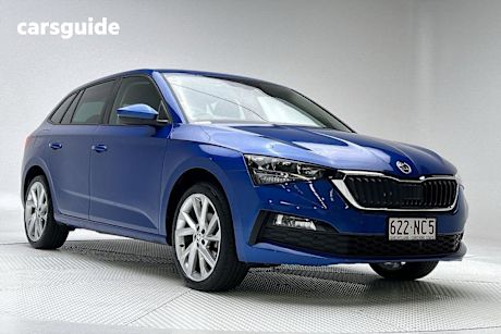 Blue 2023 Skoda Scala Hatchback Ambition 85TSI