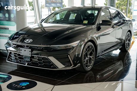 Black 2025 Hyundai I30 Sedan N Line Premium