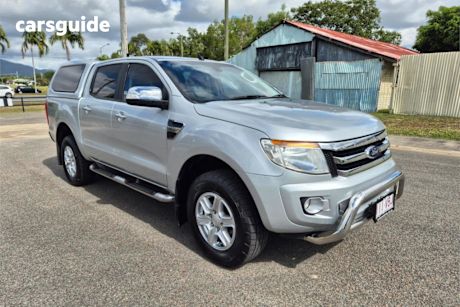 Silver 2014 Ford Ranger Dual Cab Utility XLT 3.2 (4X4)