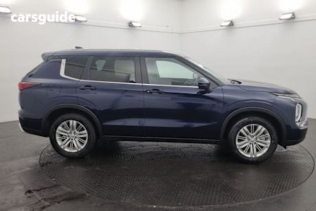 Blue 2025 Mitsubishi Outlander Wagon LS 7 Seat (2WD)