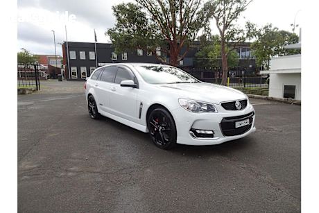 White 2016 Holden Commodore Sportswagon SS-V Redline