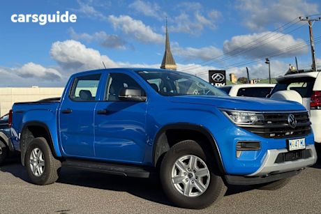 Blue 2023 Volkswagen Amarok Dual Cab Utility Core TDI405 4Motion