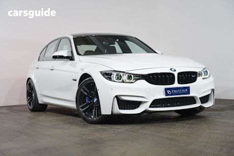 White 2018 BMW M3 Sedan Pure