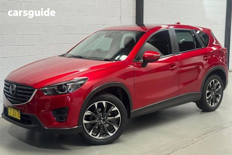 Red 2015 Mazda CX-5 Wagon Akera (4X4)