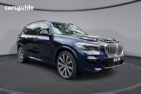 Blue 2020 BMW X5 Wagon Xdrive 30D