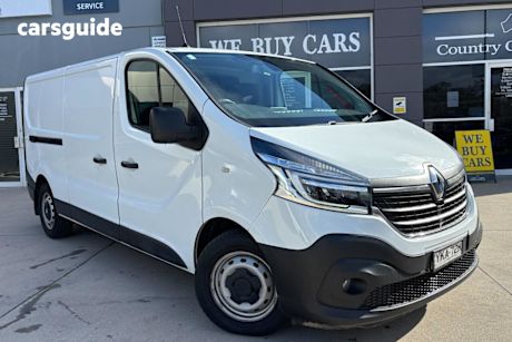 White 2020 Renault Trafic Van L2 LWB Premium (103KW)