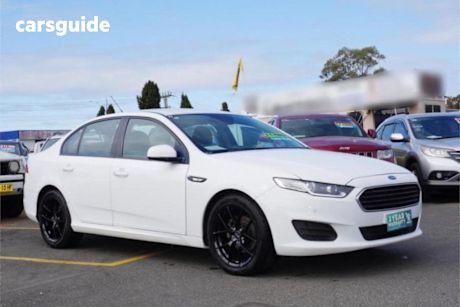 White 2016 Ford Falcon Sedan