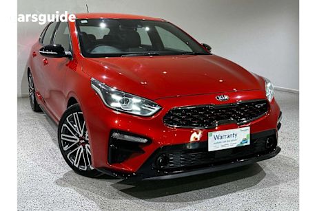 Orange 2020 Kia Cerato Hatch GT F