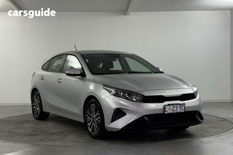 Silver 2024 Kia Cerato Hatchback Sport Safety Pack