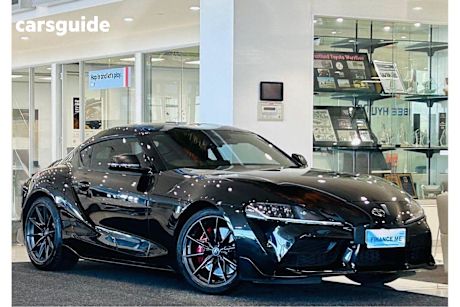 Black 2024 Toyota Supra Coupe GTS