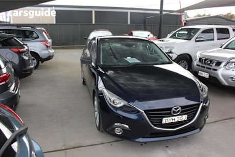 Blue 2016 Mazda 3 Sedan SP25 GT