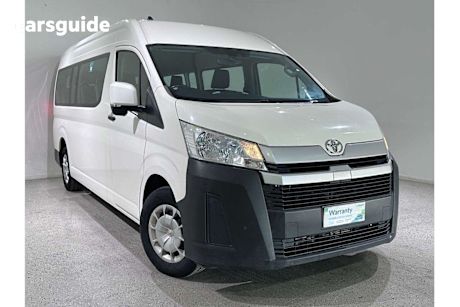 White 2019 Toyota Hiace Bus Commuter (12 Seats)