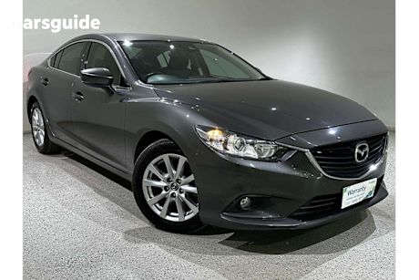 Grey 2018 Mazda 6 Sedan Sport