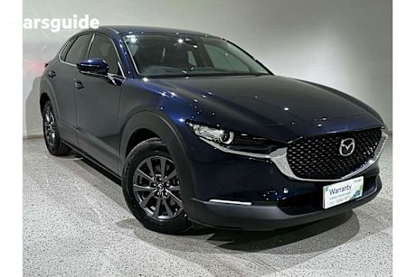 Blue 2020 Mazda CX-30 SUV G20 PURE F