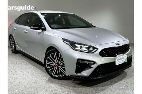 Silver 2019 Kia Cerato Hatchback GT (turbo)
