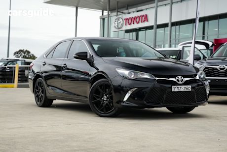 Black 2017 Toyota Camry Sedan Atara S