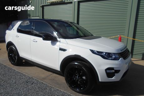 White 2018 Land Rover Discovery Sport Wagon TD4 (110KW) HSE 5 Seat