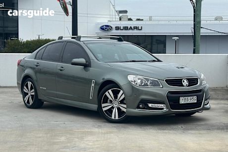 Green 2014 Holden Commodore Sedan SV6 Storm