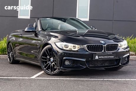 Black 2014 BMW 435I Convertible