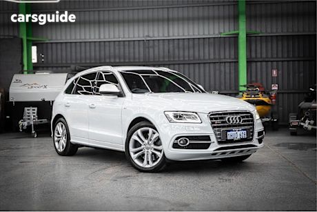 White 2015 Audi SQ5 Wagon TDI 4WD