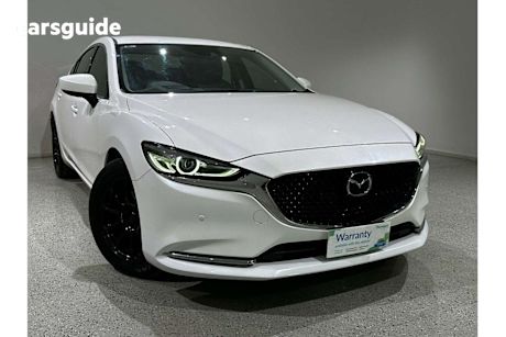 White 2019 Mazda Mazda6 Sedan TOURING F