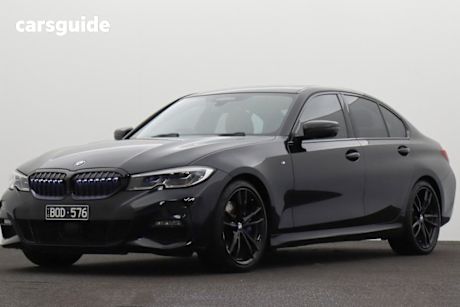 Black 2020 BMW 330I Sedan Iconic Edition