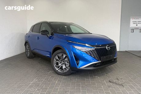 Black 2025 Nissan Qashqai SUV TI E-POWER F