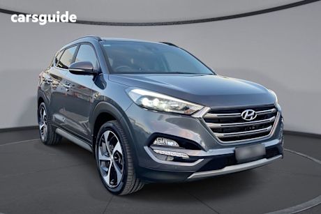 Grey 2017 Hyundai Tucson Wagon Highlander (awd)
