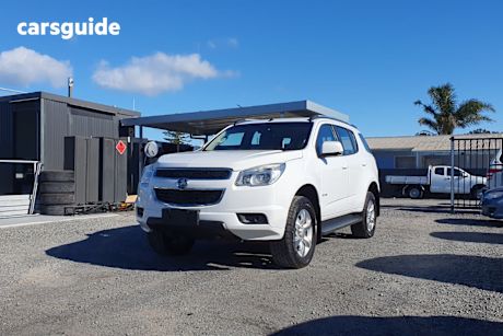 White 2014 Holden Colorado 7 Wagon LT (4X4)