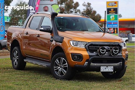 Orange 2022 Ford Ranger Double Cab Pick Up Wildtrak 2.0 (4X4)