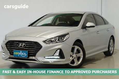 Silver 2018 Hyundai Sonata Sedan Active