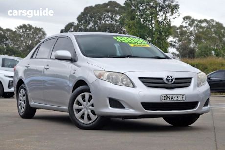 Silver 2008 Toyota Corolla Sedan Ascent